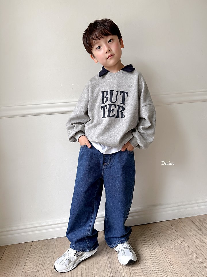 Square Butter Collar Sweatshirt by Dsaint for Child - view 12