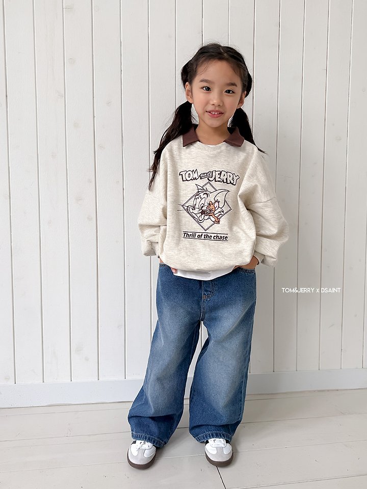 Collar T and J Sweatshirt by Dsaint for Child - view 12