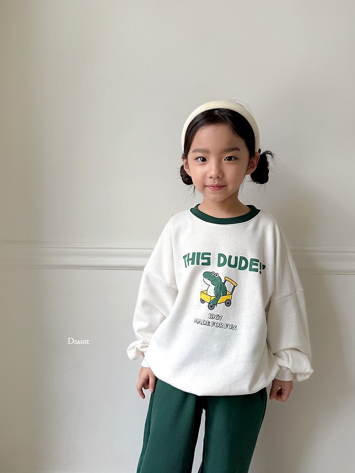 Dudi Frog Sweatshirt by Dsaint for Child - view 10