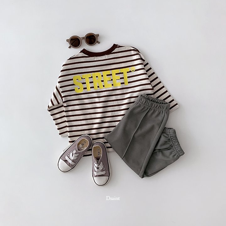 Street Striped Tee by Dsaint for Child - view 7