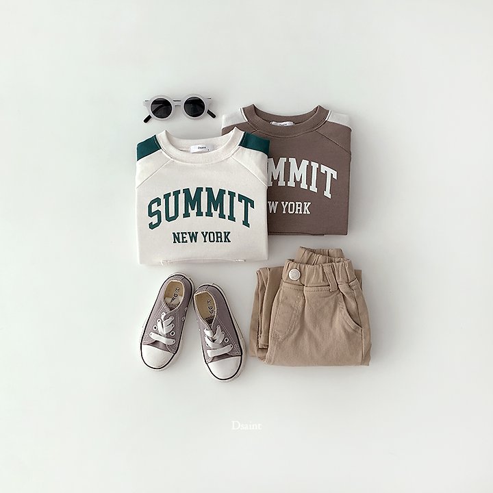 Summit Color Block Kangaroo Sweatshirt by Dsaint for Child - view 5