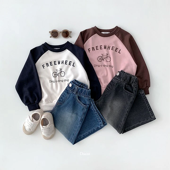Ding Ding Bicycle Sweatshirt by Dsaint for Child - view 4