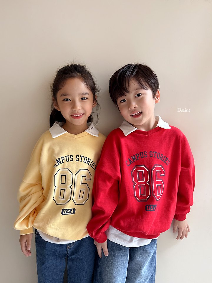 Campus Collar Sweatshirt by Dsaint for Child - view 7
