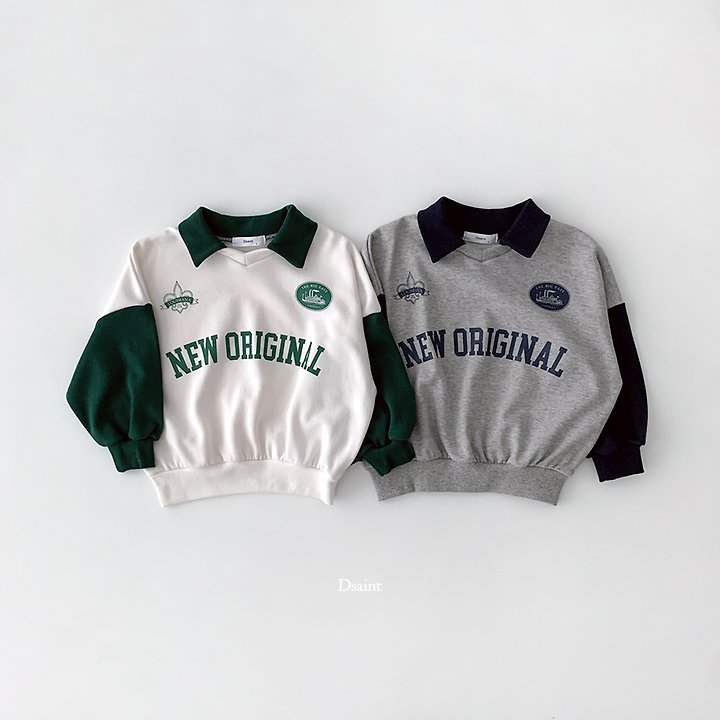 New Original Collar Sweatshirt by Dsaint for Child - view 1