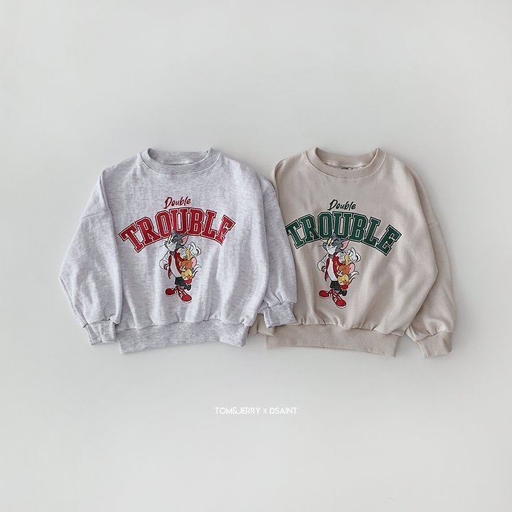 Double T and J Sweatshirt by Dsaint for Child - view 3