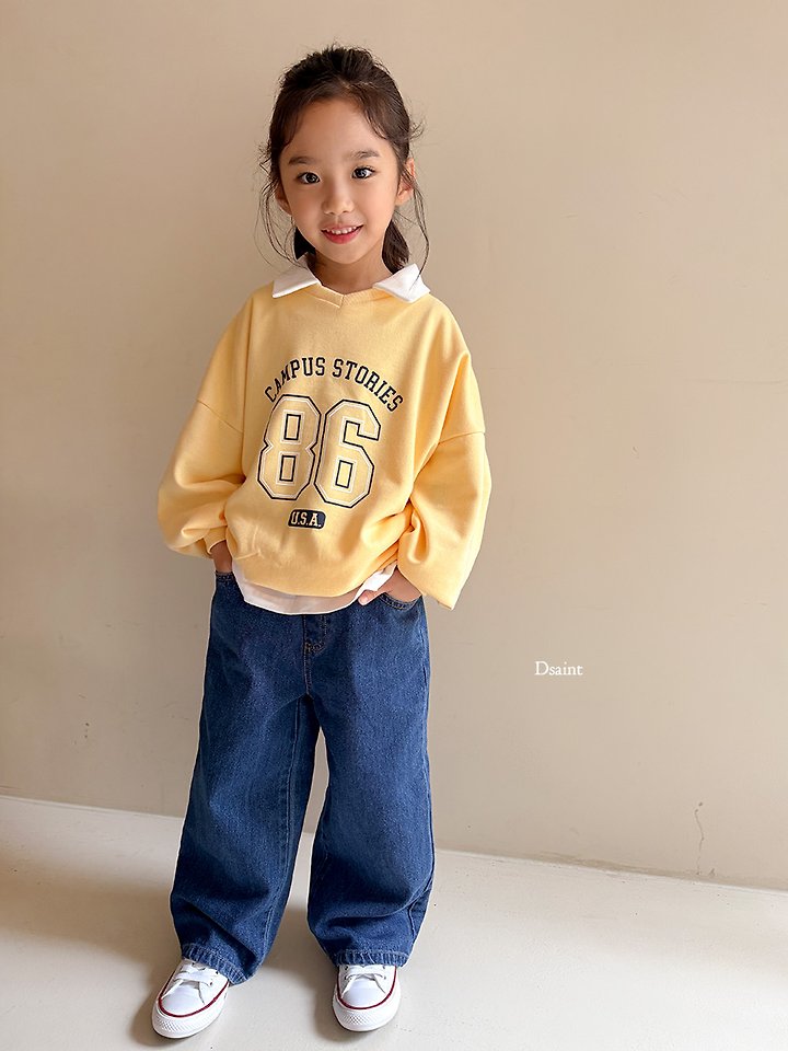 Campus Collar Sweatshirt by Dsaint for Child - view 8