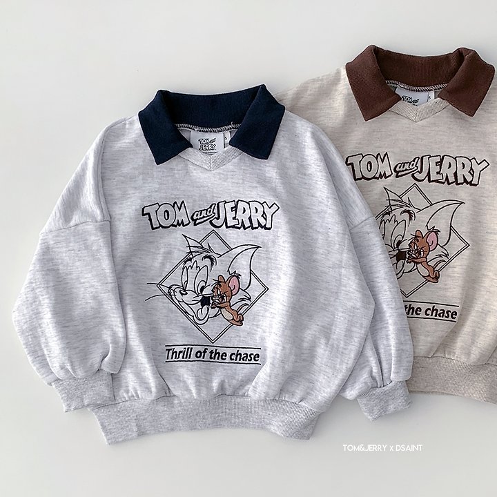 Collar T and J Sweatshirt by Dsaint for Child - view 3
