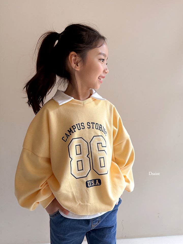 Campus Collar Sweatshirt by Dsaint for Child - view 9