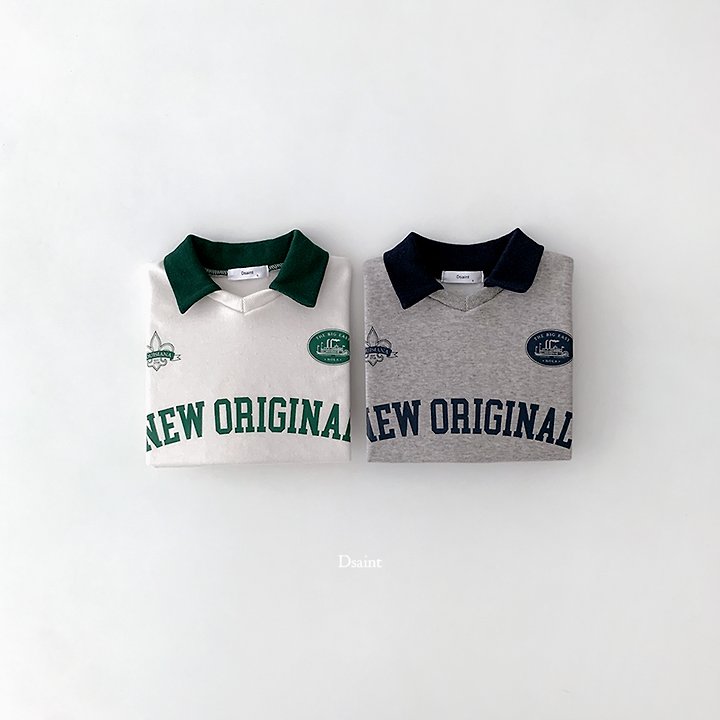 New Original Collar Sweatshirt by Dsaint for Child - view 3