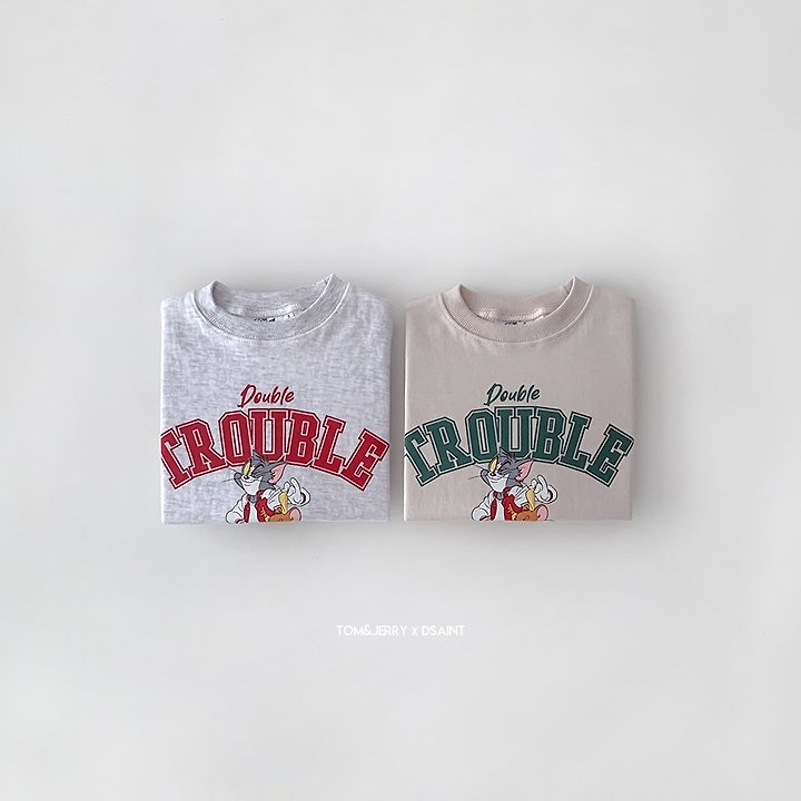 Double T and J Sweatshirt by Dsaint for Child - view 5