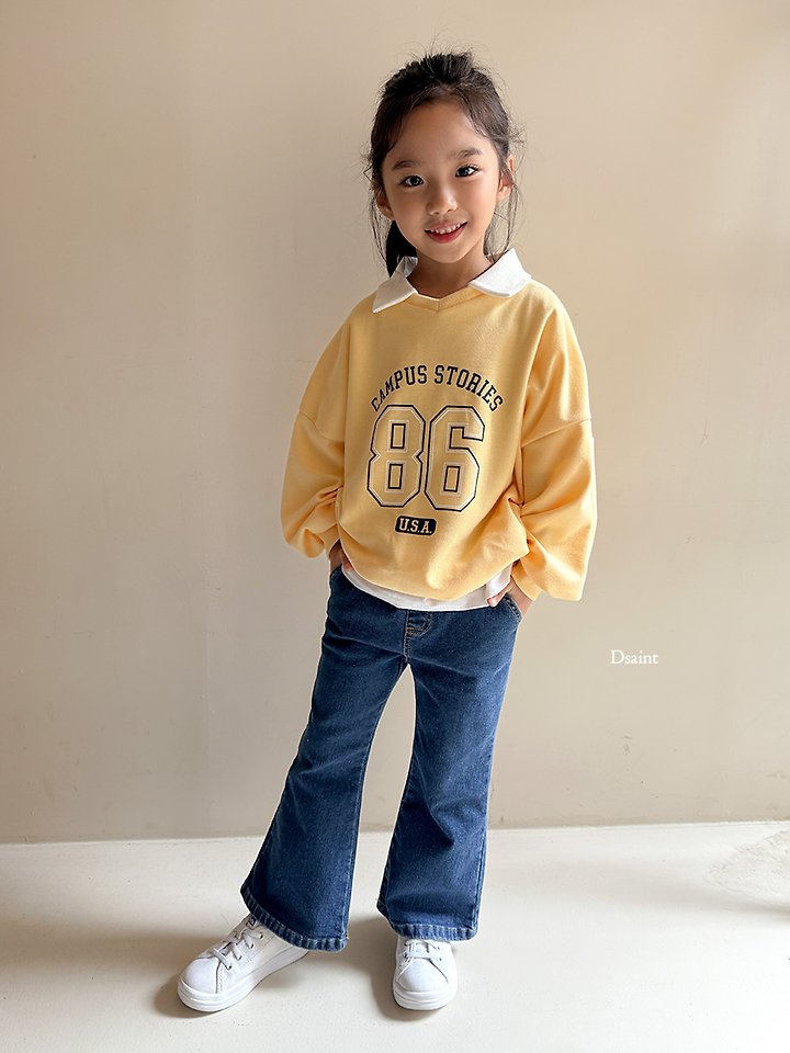 Campus Collar Sweatshirt by Dsaint for Child - view 10