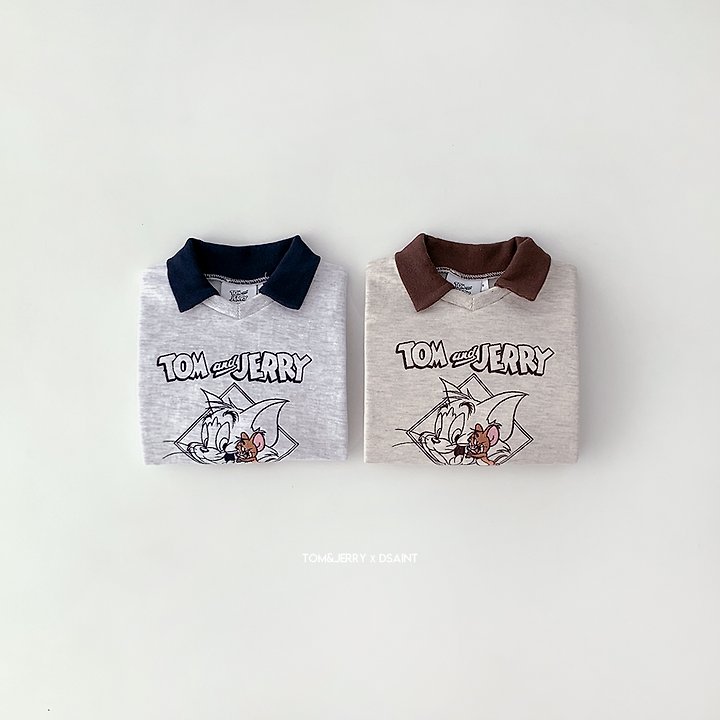 Collar T and J Sweatshirt by Dsaint for Child - view 5