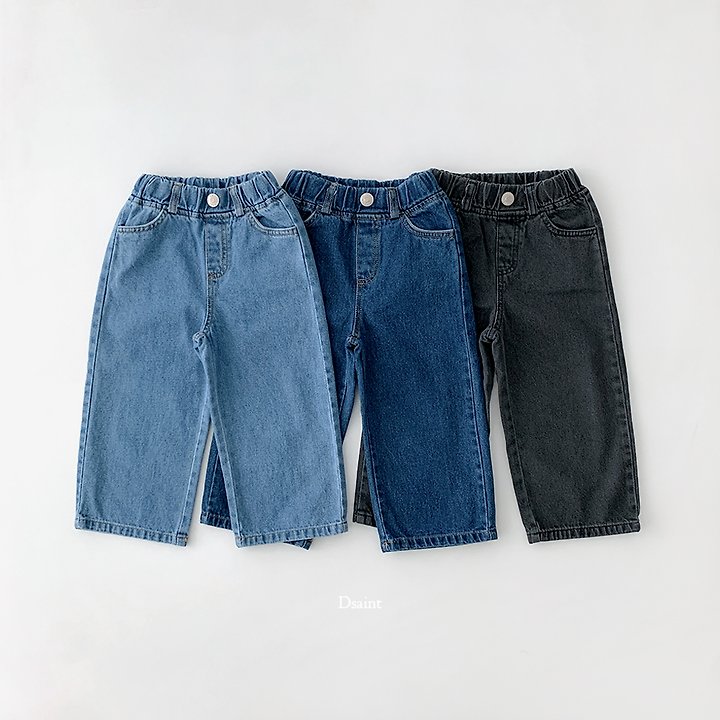 Mile Wide Denim Pants by Dsaint for Child - view 3