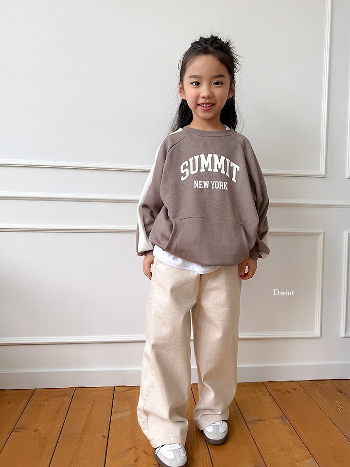 Summit Color Block Kangaroo Sweatshirt by Dsaint for Child - view 11
