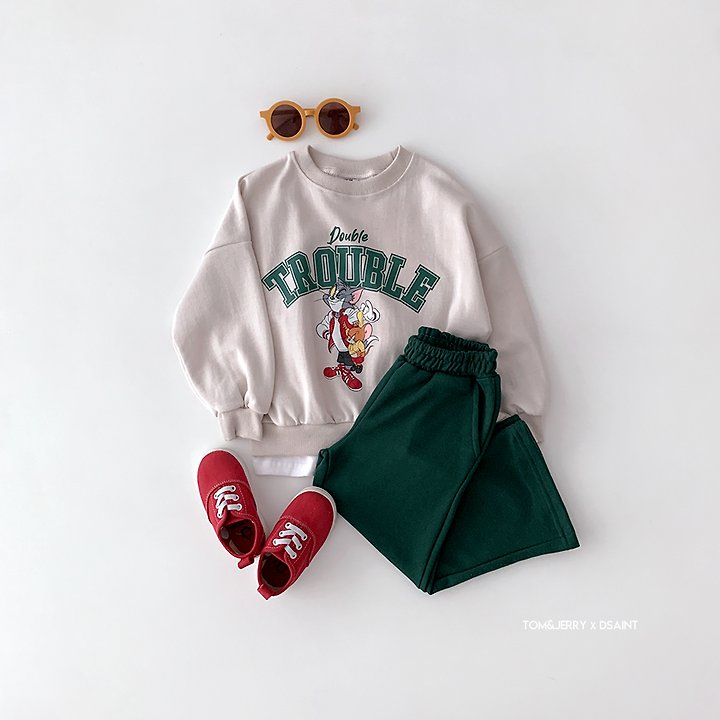 Double T and J Sweatshirt by Dsaint for Child - view 8