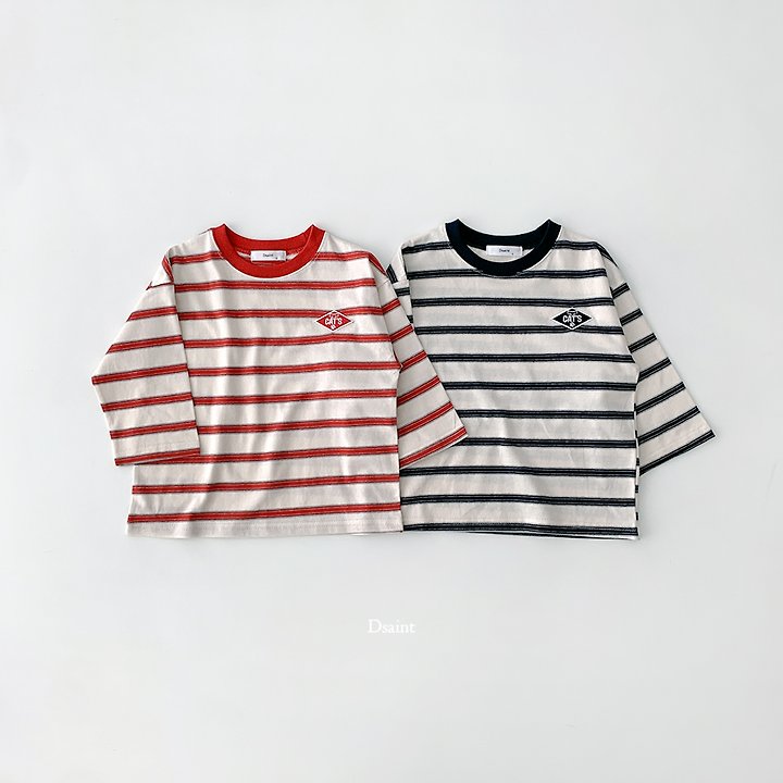 Cats Striped Tee by Dsaint for Child - view 3
