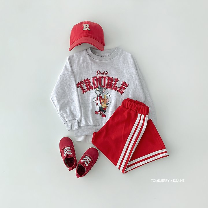 Double T and J Sweatshirt by Dsaint for Child - view 7
