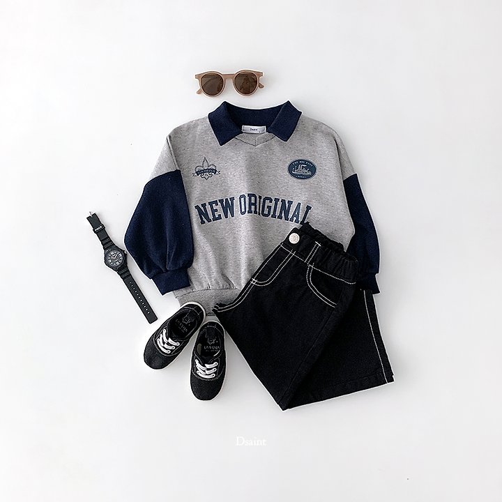 New Original Collar Sweatshirt by Dsaint for Child - view 6