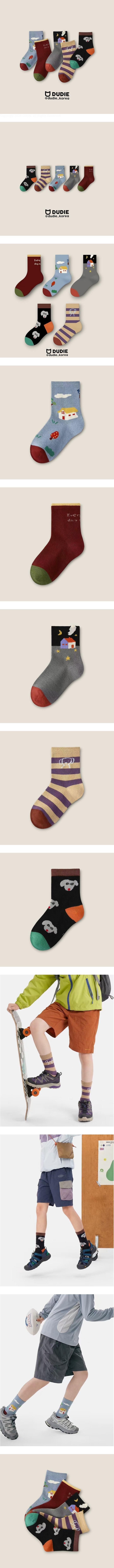 Night 5-Pack Socks Set by Dudie for Child - view 1
