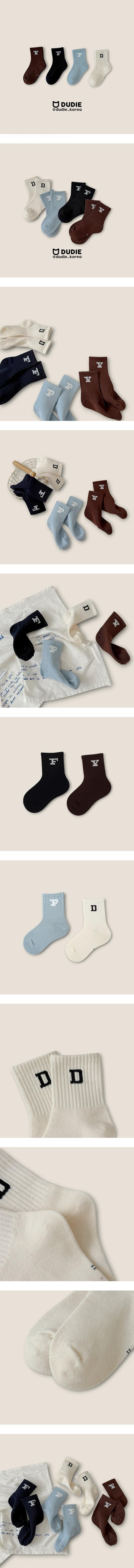 YFPD 4-Pack Socks Set by Dudie for Child - view 1