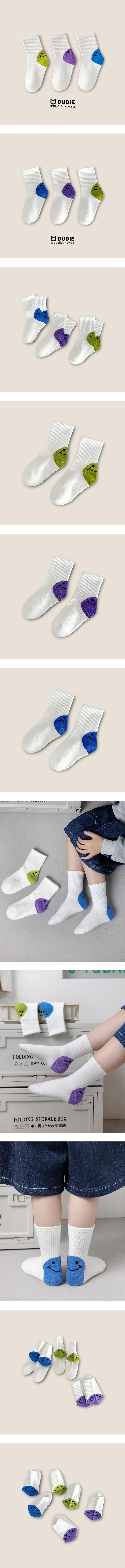 Daily Paws 3-Pack Socks Set by Dudie for Child - view 1