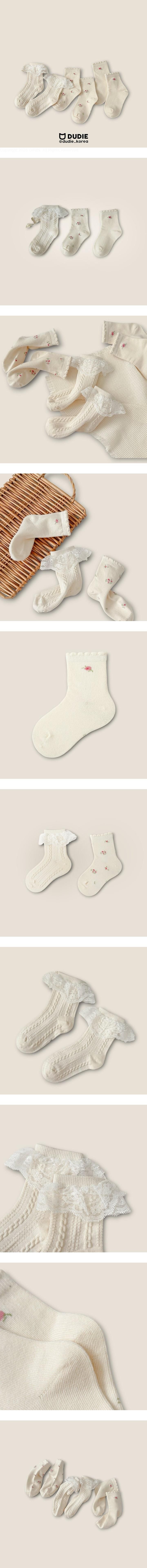 Late 3-Pack Socks Set by Dudie for Child - view 1