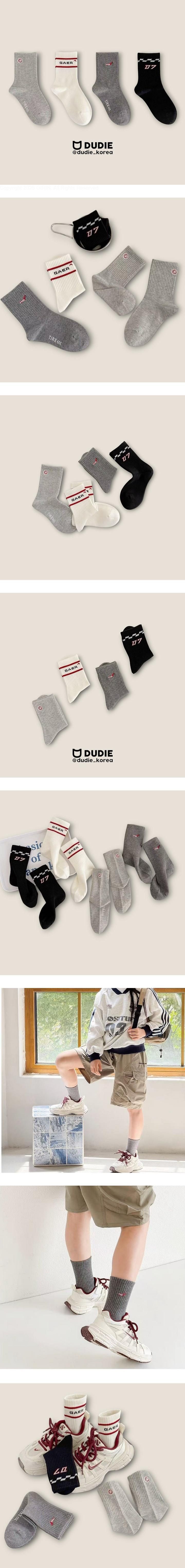 Geer 4-Pack Socks Set by Dudie for Child - view 1