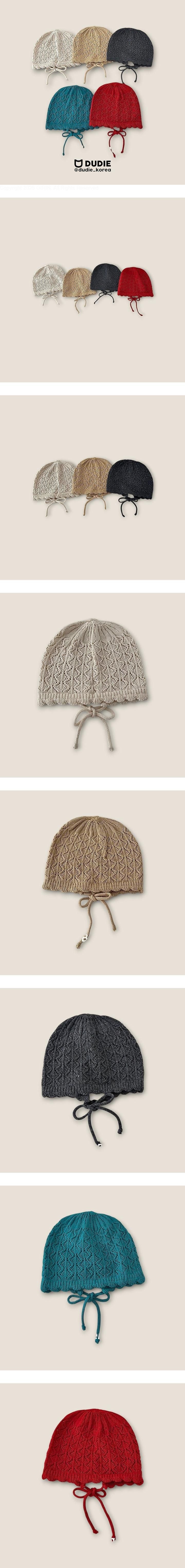 Wave Knit Bonnet by Dudie for Child - view 1