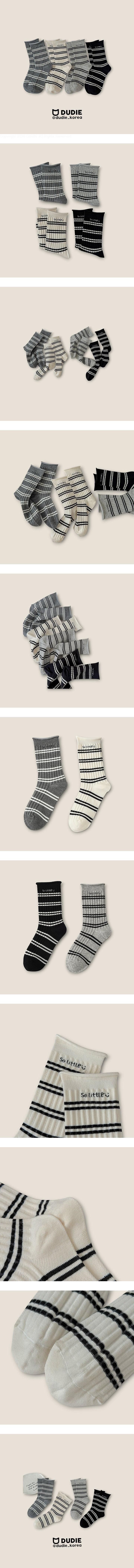 So Little 4-Pack Socks Set by Dudie for Child - view 1