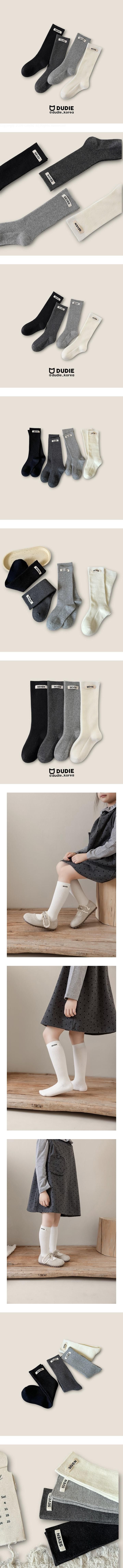 Seven Knee Socks 4-Pack Socks Set by Dudie for Child - view 1
