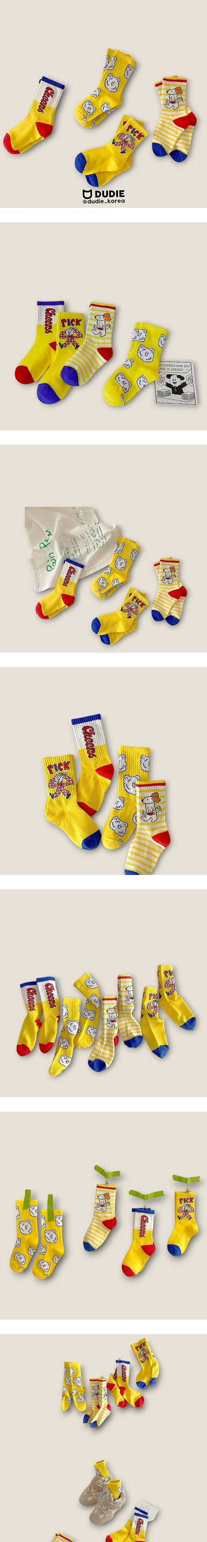 Pick 4-Pack Socks Set by Dudie for Child - view 1