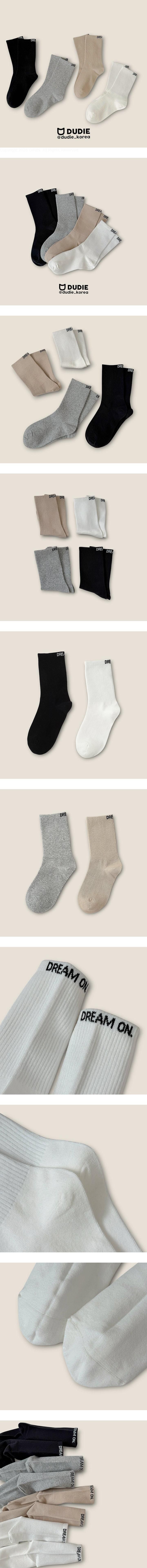 DR 4-Pack Socks Set by Dudie for Child - view 1