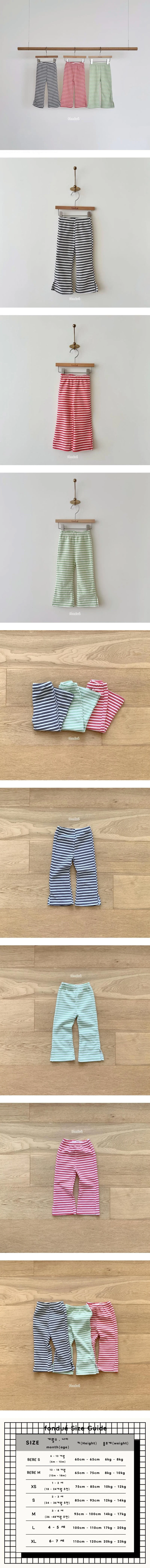 Zigzag Bootcut Pants by Fondue for Baby - view 1