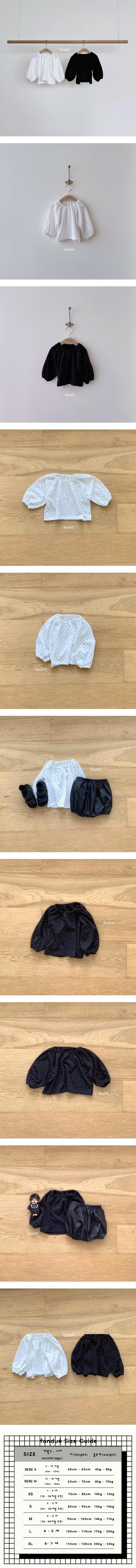 Dot Fondang Blouse by Fondue for Baby - view 1