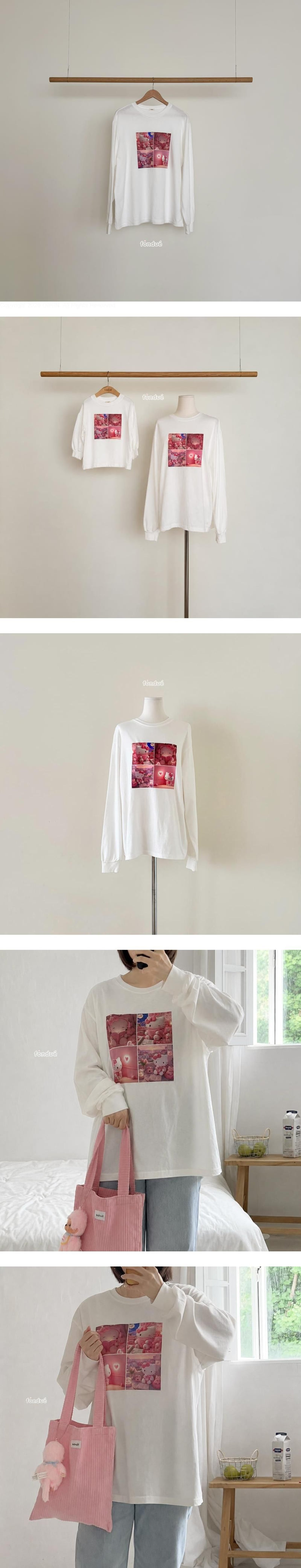 Hello Sweet Cat Tee - Mom by Fondue for Mom + child - view 1