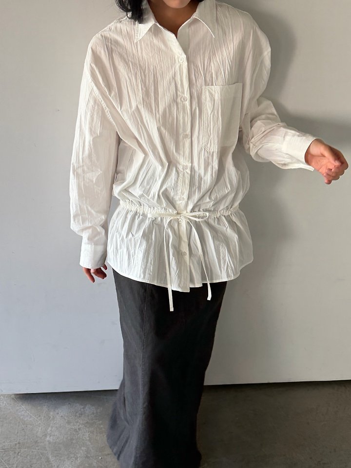 Crease String Blouse by Foset for Women - view 8