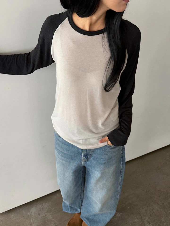 Mild Raglan Tee by Foset for Women - view 6