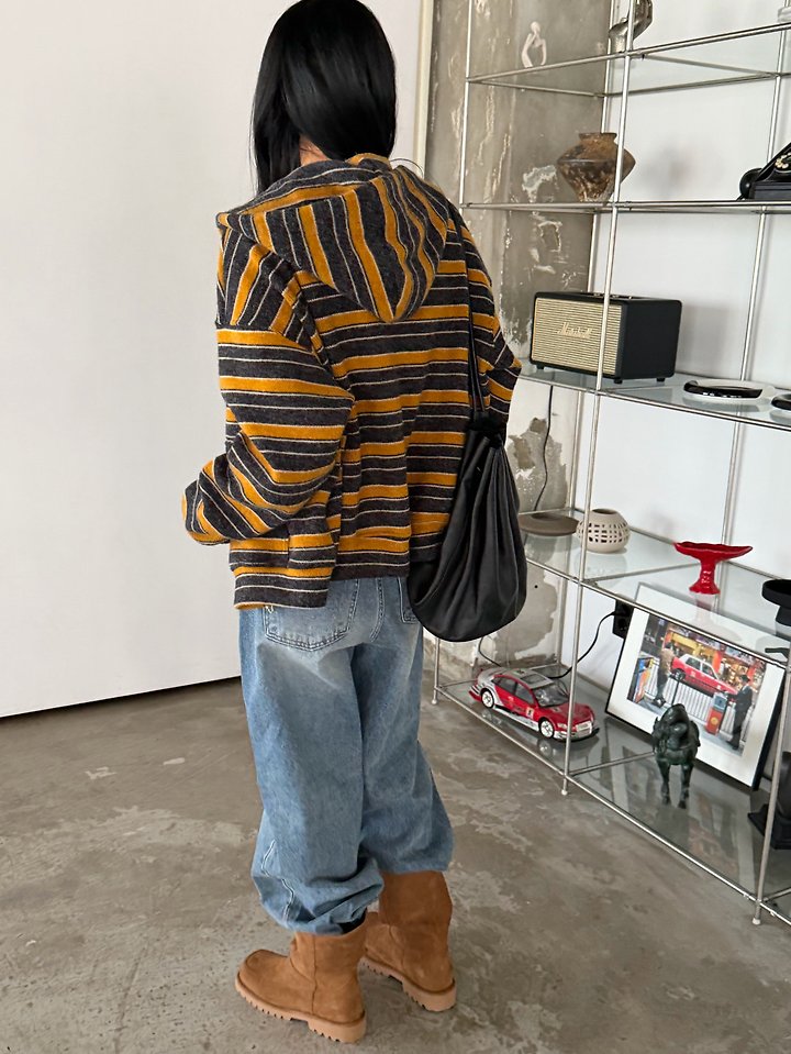 Hooded Knit Zip-Up by Foset for Women - view 10