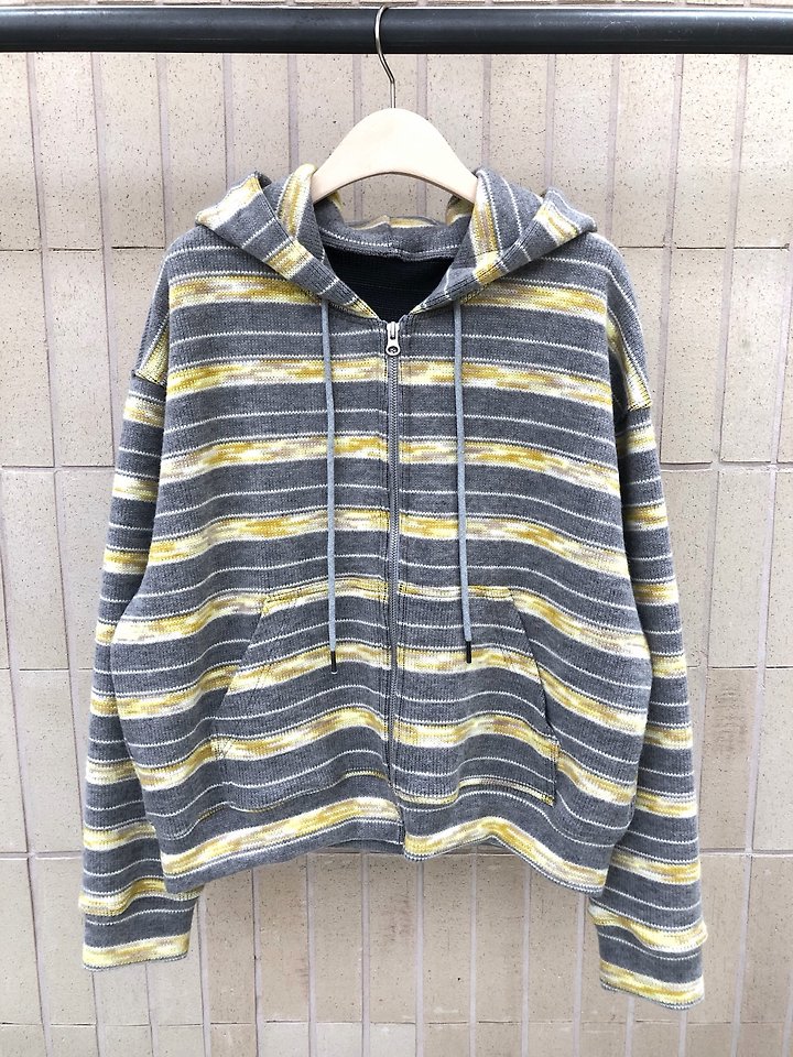 Hooded Knit Zip-Up by Foset for Women - view 2