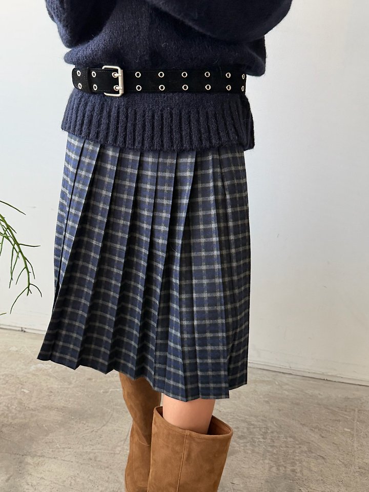 Nordic Pleated Skirt by Foset for Women - view 7