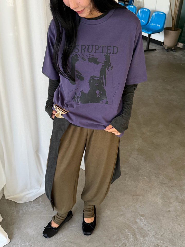 Disrup Pattern Tee by Foset for Women - view 12
