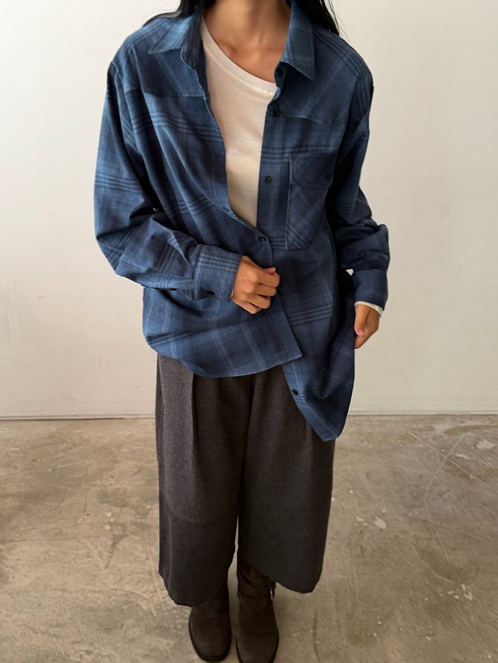 Haide Check Shirt by Foset for Women - view 12