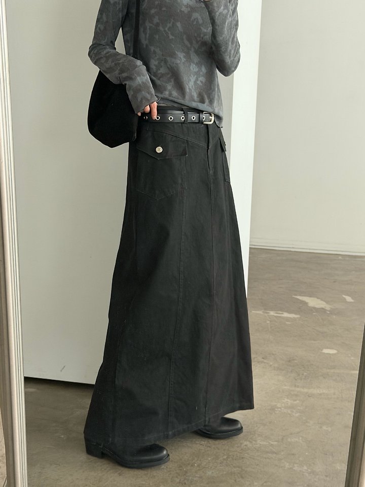 Arcade Long Skirt by Foset for Women - view 4