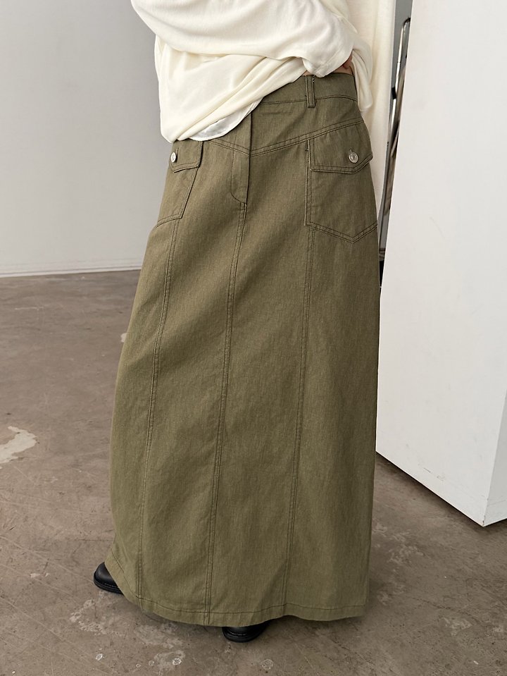 Arcade Long Skirt by Foset for Women - view 7