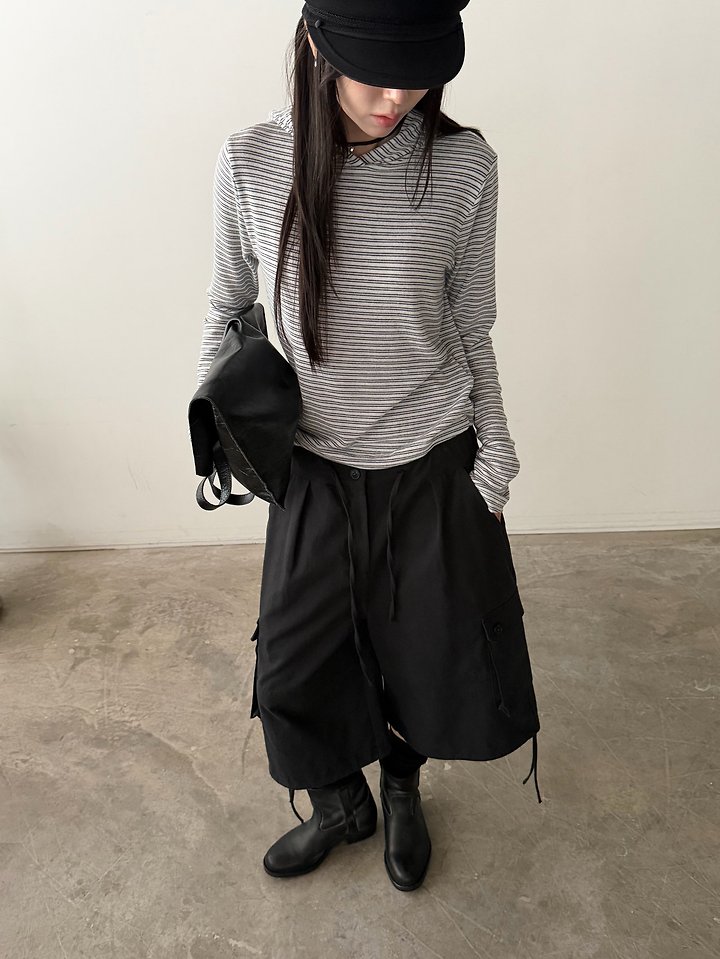 How 3/4 Cargo Pants by Foset for Women - view 6