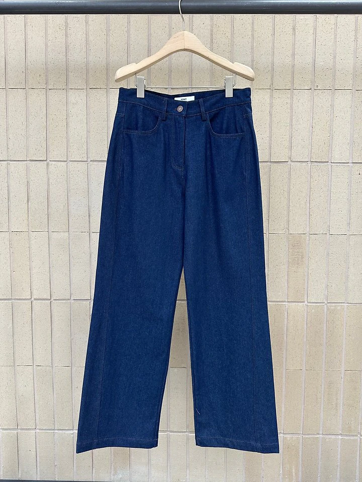 Raw Denim Pants by Foset for Women - view 2