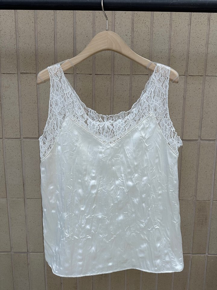 Glass Lace Sleeveless Top by Foset for Women - view 1