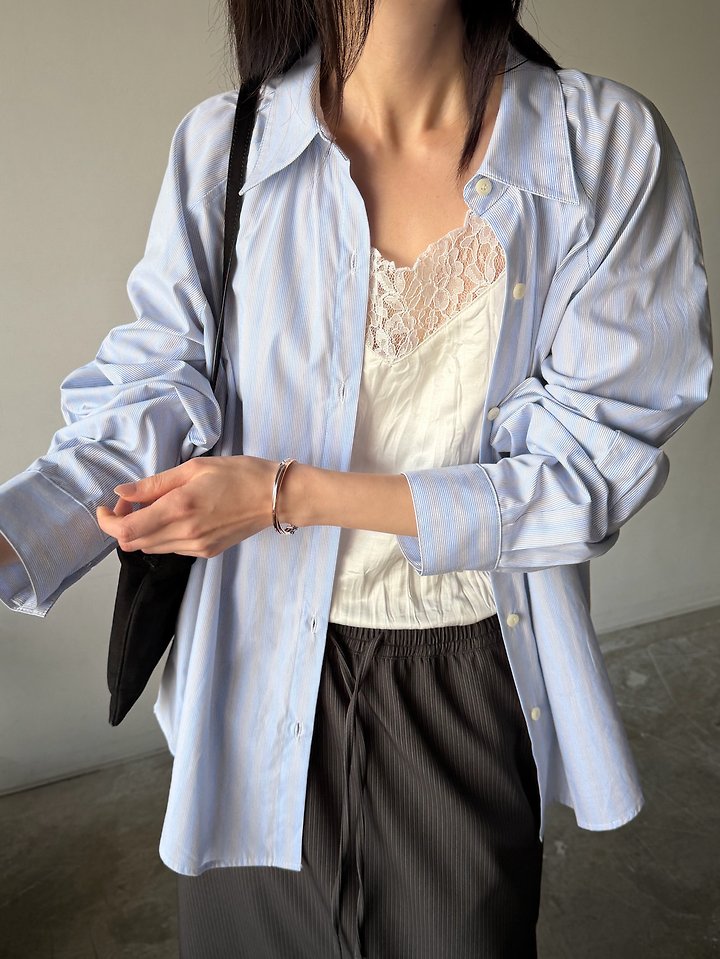 Praha Striped Shirt by Foset for Women - view 6