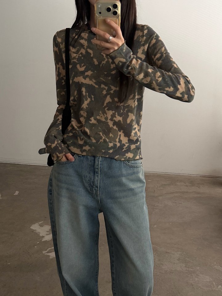 Timo Camo Tee by Foset for Women - view 11