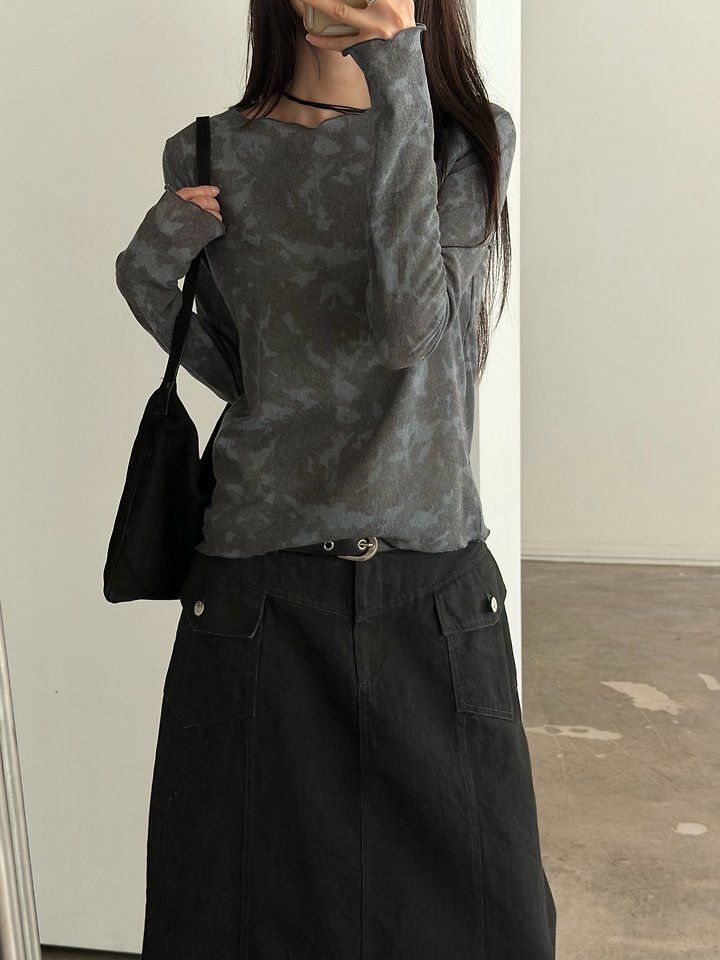 Timo Camo Tee by Foset for Women - view 3